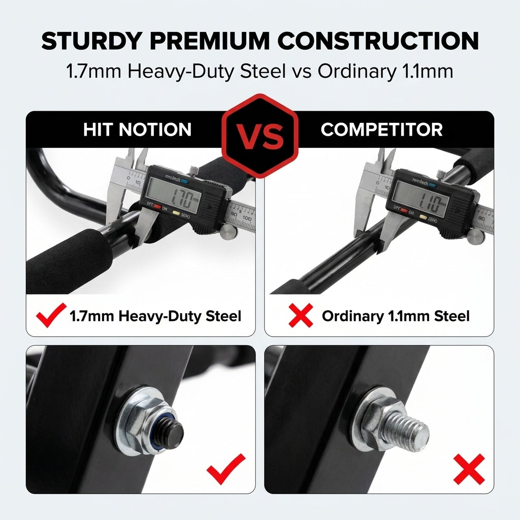 Iron, Chin Up & Pull-Up Bar Gen. 2 doorway pull-up bar — del02_Product_Photo