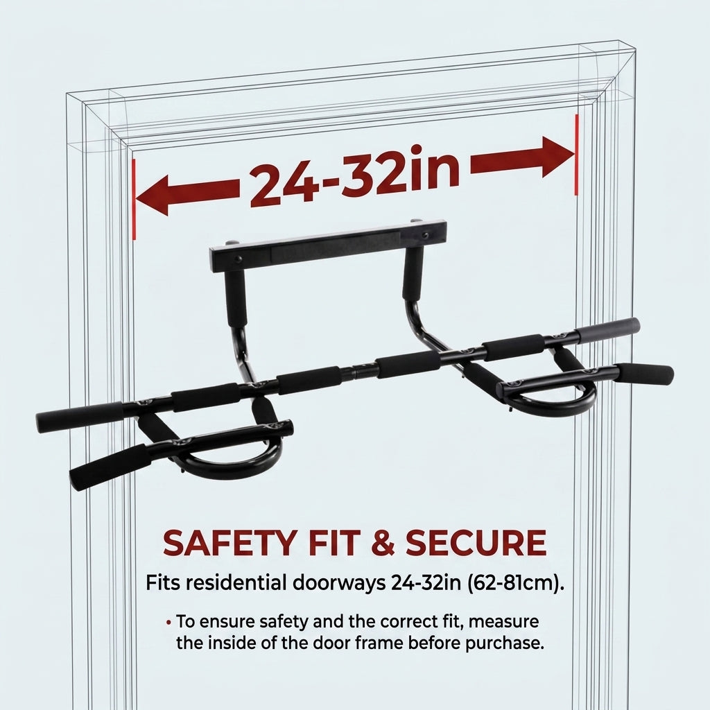 Iron, Chin Up & Pull-Up Bar Gen. 2 doorway pull-up bar — del03_Product_Photo