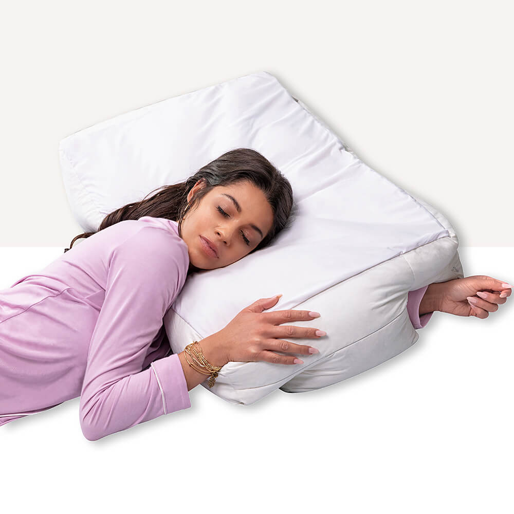 Sleep Better with Side Sleeper Pillow Arm Tunnel Design