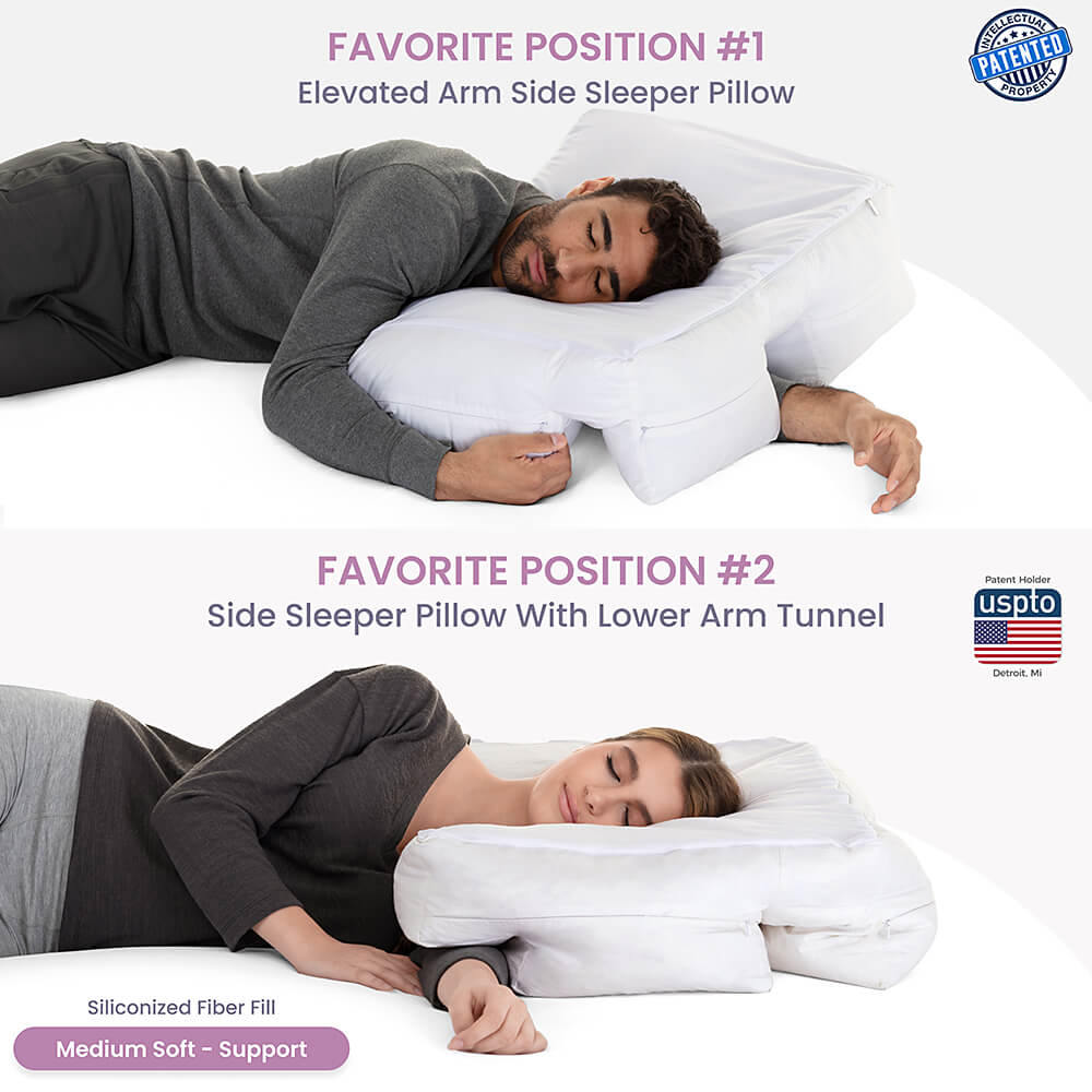 Wedge Pillow Best Kind Of Pillow For Side Sleepers Side Sleeper