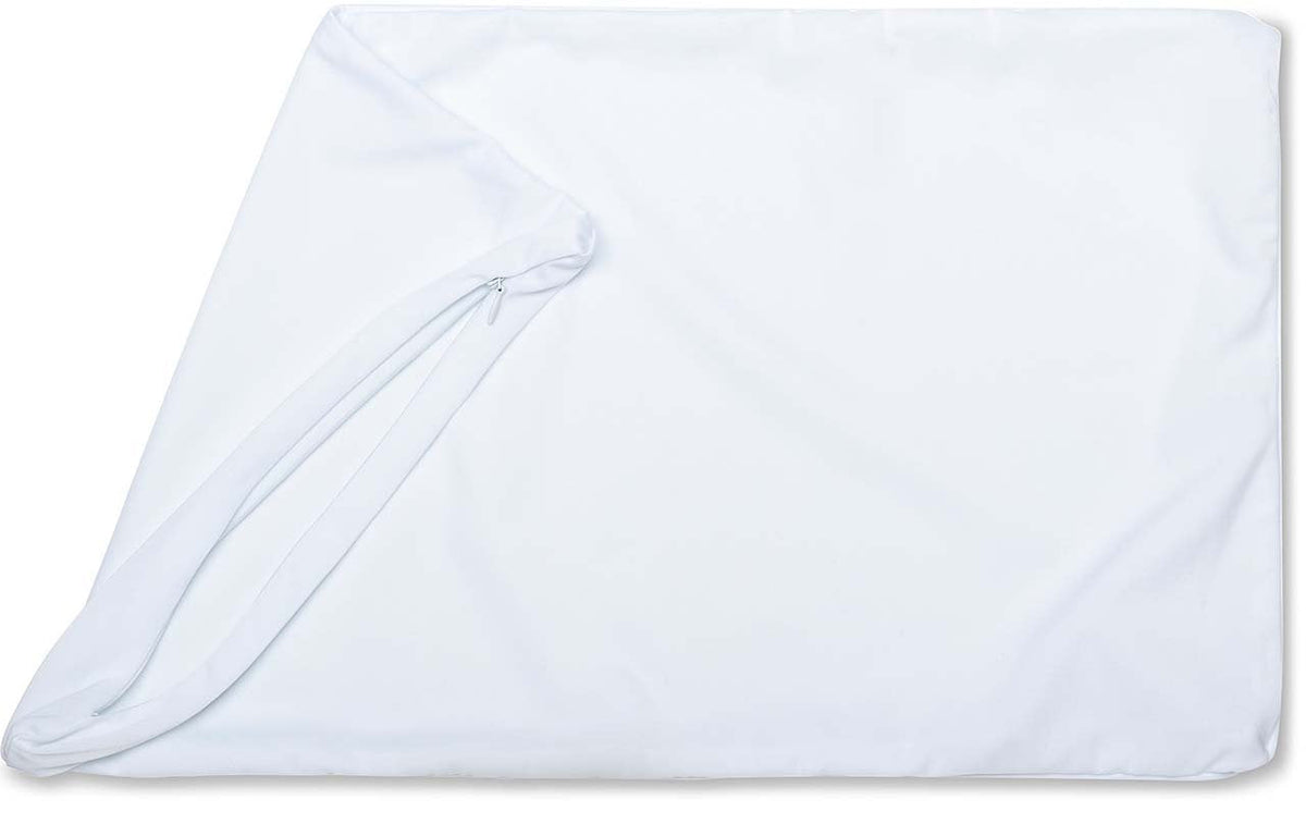12" x 20" Cover Throw Pillowcases - 85/15 Nylon/Spandex Silky: 1 Pc