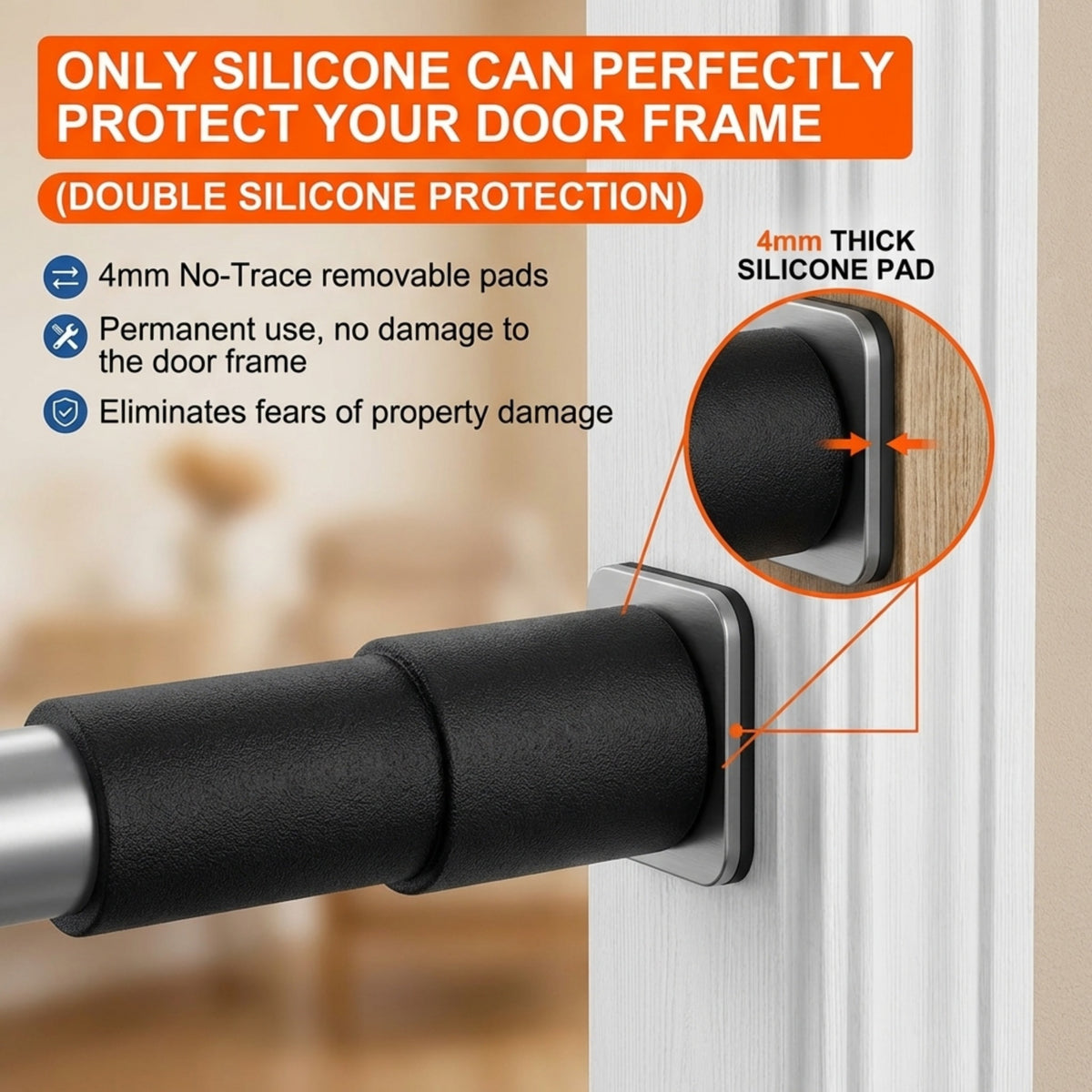 Iron, Chin Up & Pull-Up Bar Gen. 1 doorway pull-up bar — uptv-frst-pull-v2-05