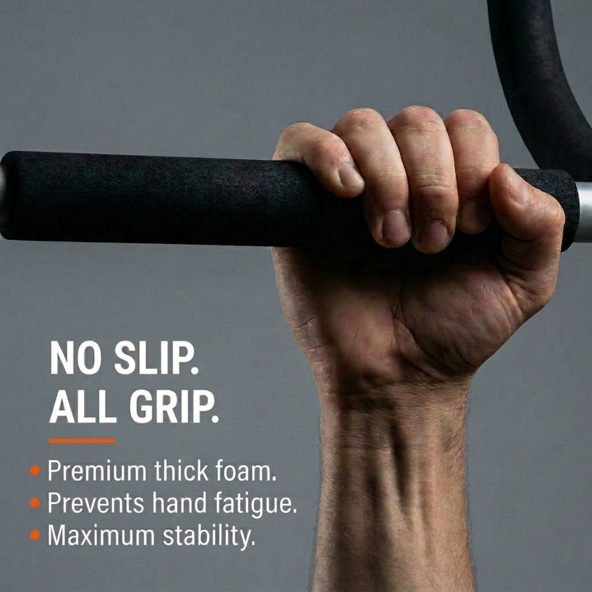 Iron, Chin Up & Pull-Up Bar Gen. 1 doorway pull-up bar — uptv-frst-pull-v2-08