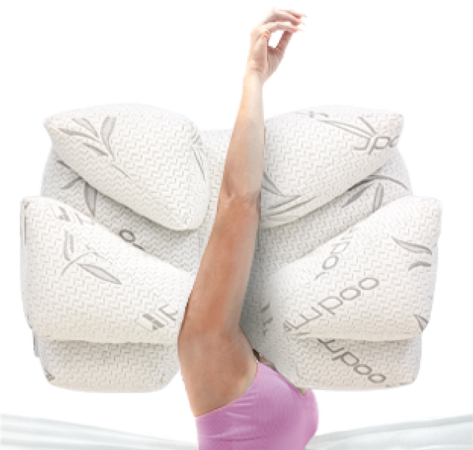 Tunnel, other side, one of six arm positions on the Wife Pillow 2.0