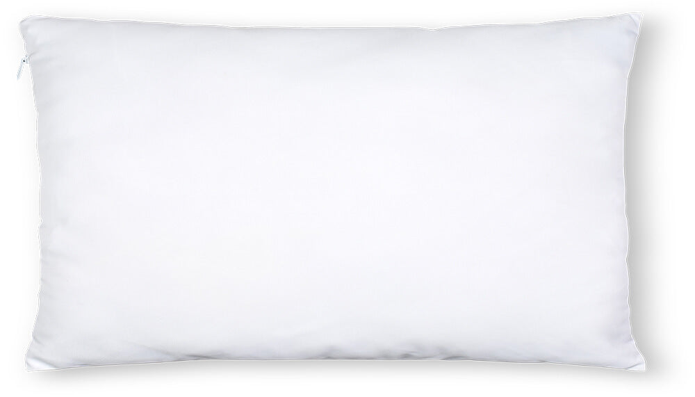 Down Alternative Bolster Pillow Insert - White, Size Bolster, 8 in. x 20 in., Cotton | The Company Store