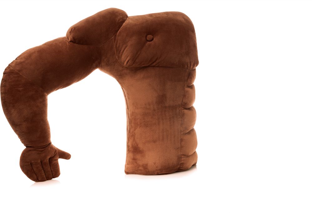 360 - BFPB-MUS-BRWMA - Husband Pillow