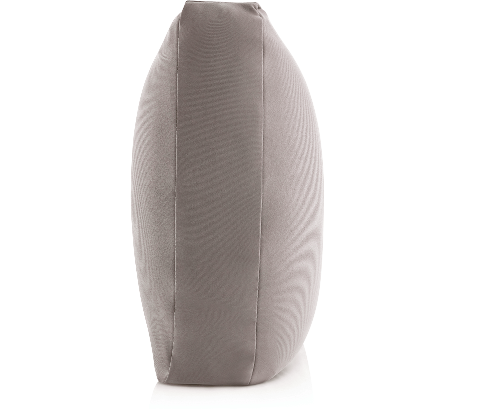 360 - BEDMIC-LRG-StonGrey - Husband Pillow