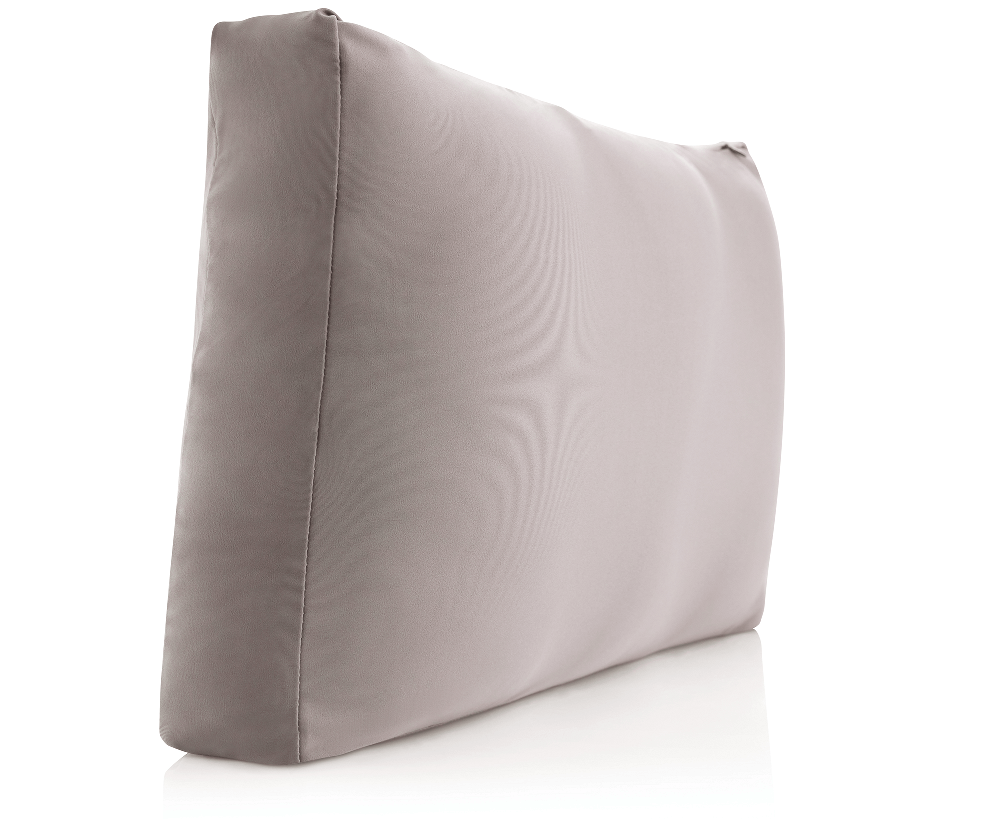 360 - BEDMIC-LRG-StonGrey - Husband Pillow