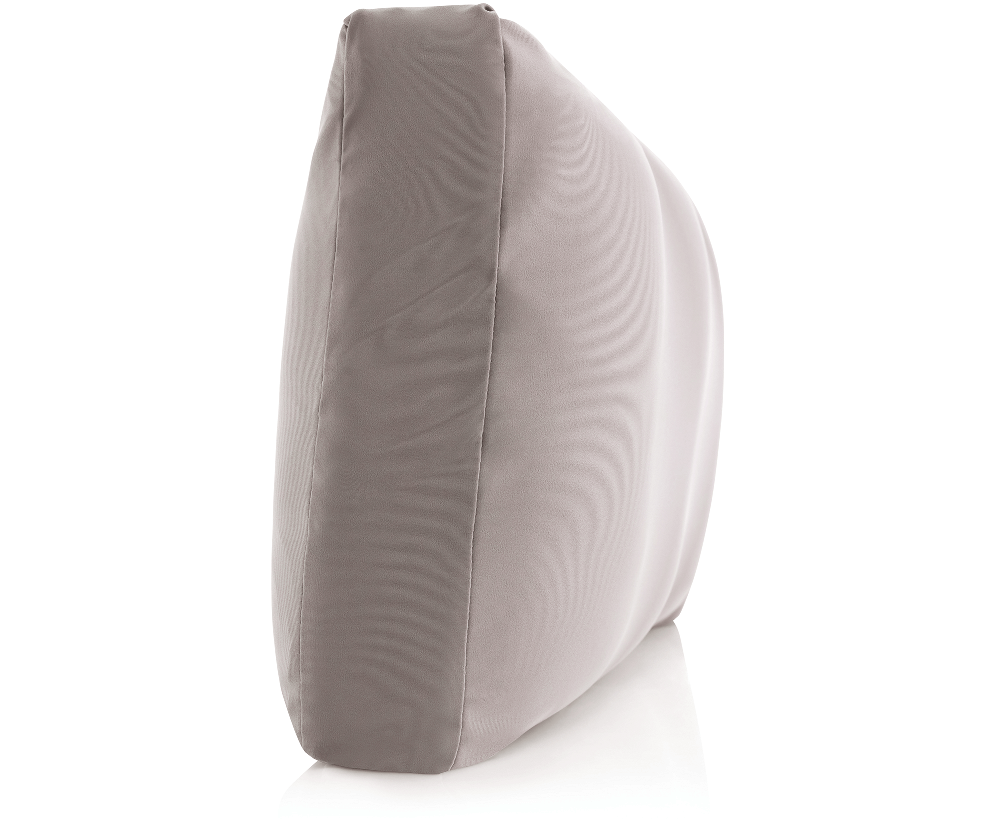 360 - BEDMIC-LRG-StonGrey - Husband Pillow