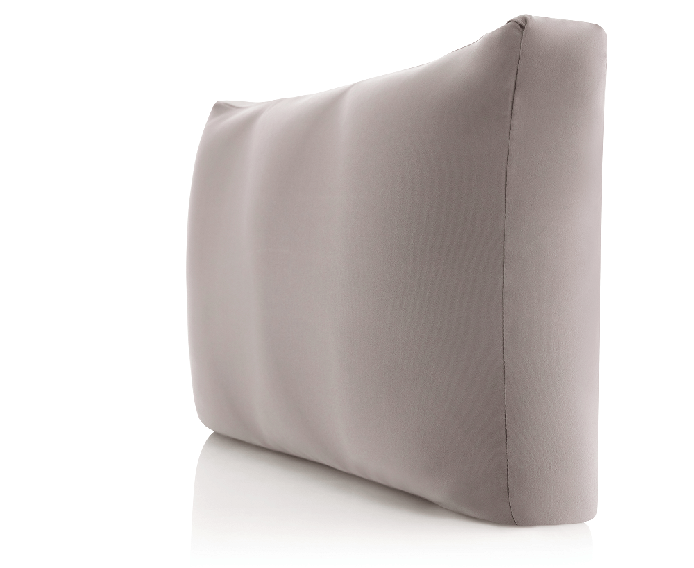 360 - BEDMIC-LRG-StonGrey - Husband Pillow