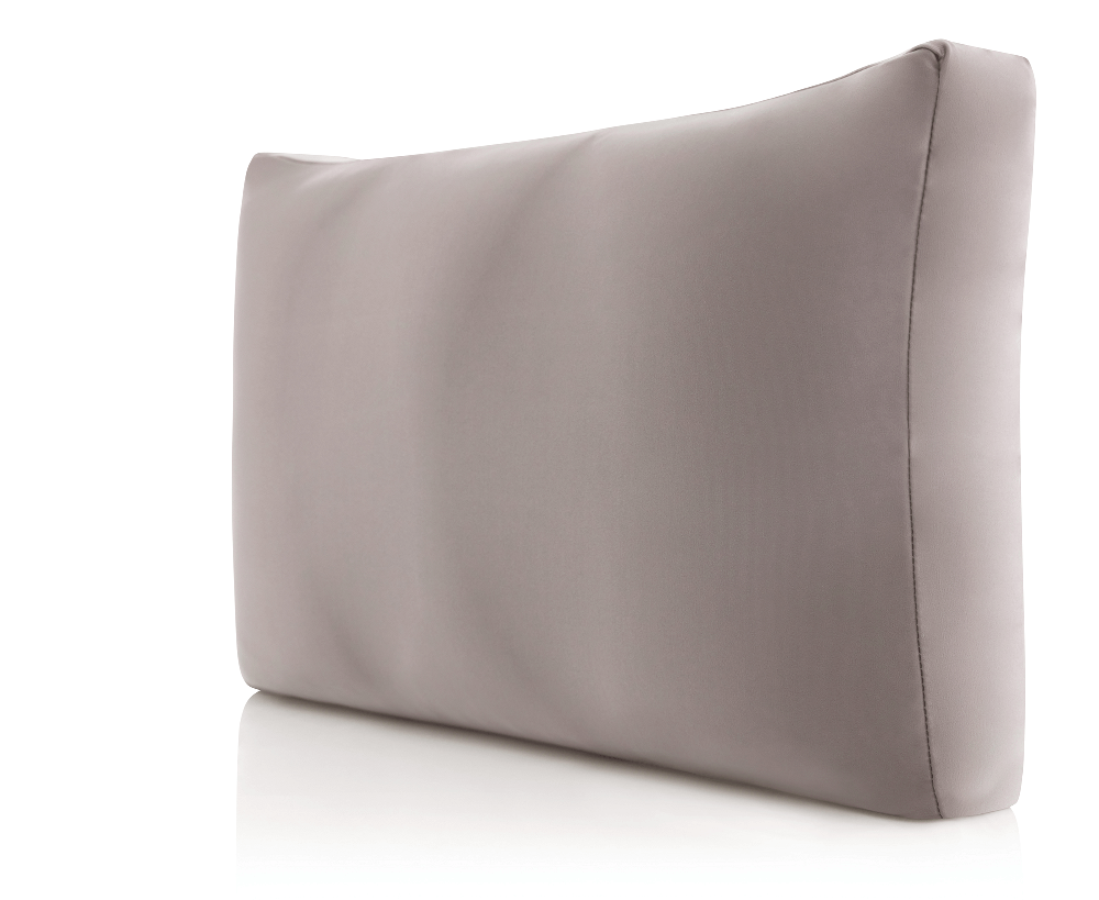 360 - BEDMIC-LRG-StonGrey - Husband Pillow