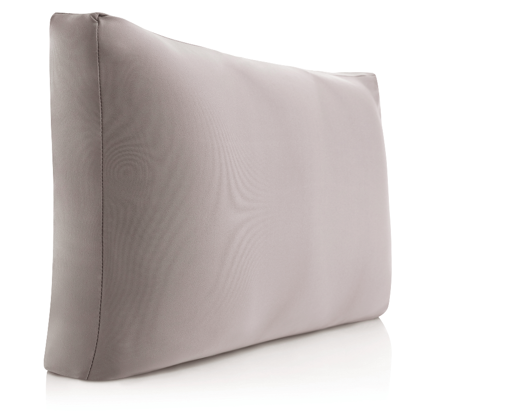 360 - BEDMIC-MED-StonGrey - Husband Pillow
