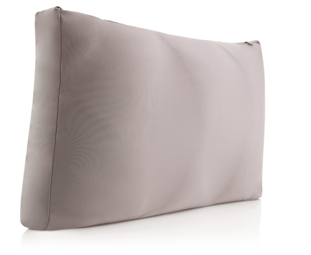 360 - BEDMIC-MED-StonGrey - Husband Pillow