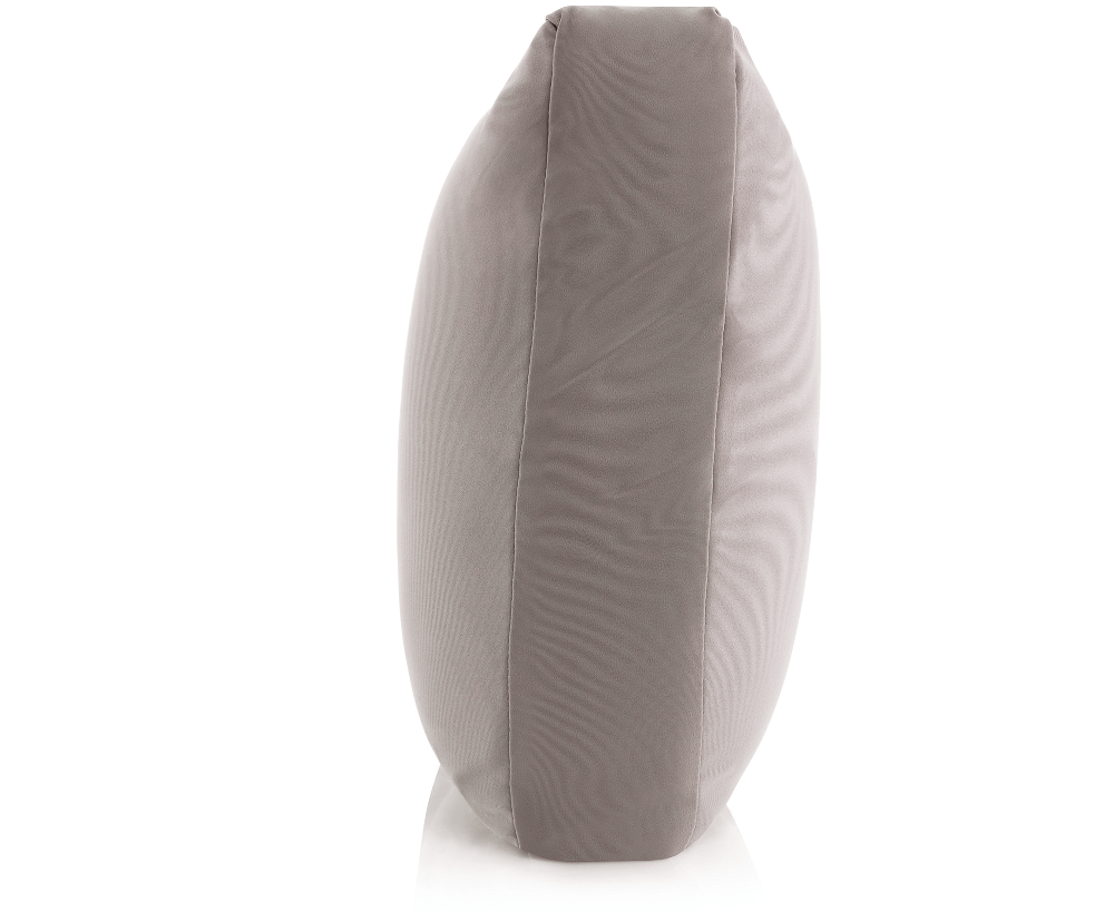 360 - BEDMIC-MED-StonGrey - Husband Pillow