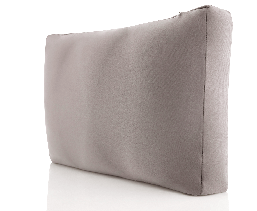 360 - BEDMIC-XL-StonGrey - Husband Pillow