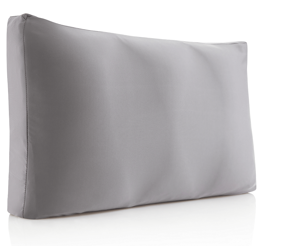 360 - BEDMIC-LRG-DarkGrey - Husband Pillow