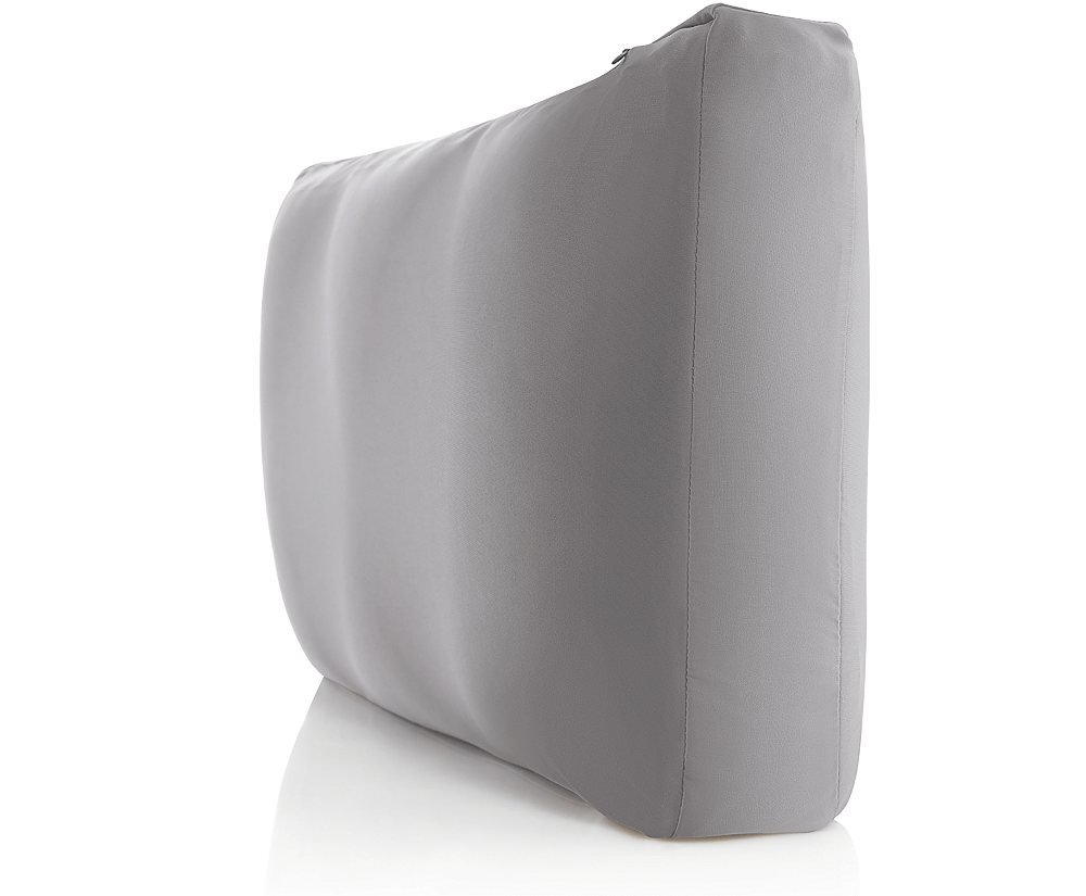 360 - BEDMIC-LRG-DarkGrey - Husband Pillow