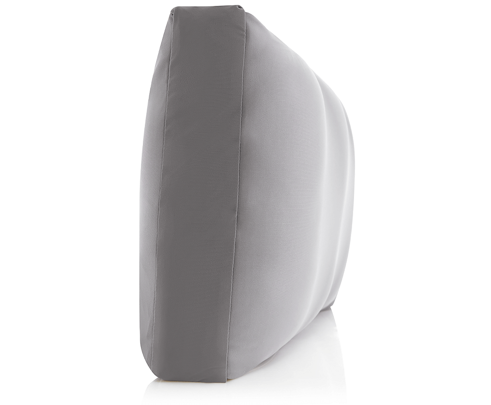 360 - BEDMIC-LRG-DarkGrey - Husband Pillow