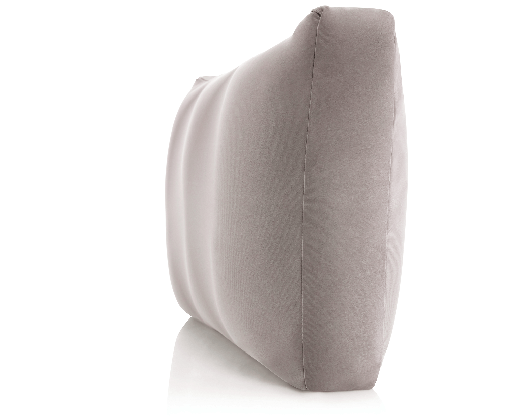 360 - BEDMIC-01-StonGrey - Husband Pillow
