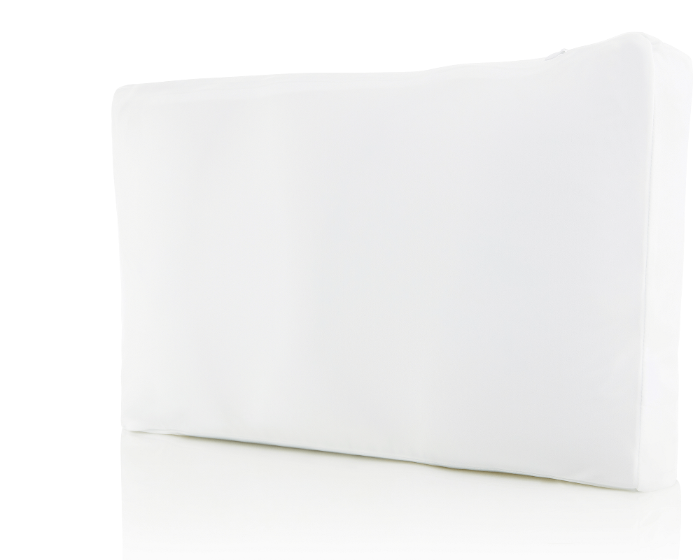 360 - BEDMIC-MED-WHITE - Husband Pillow