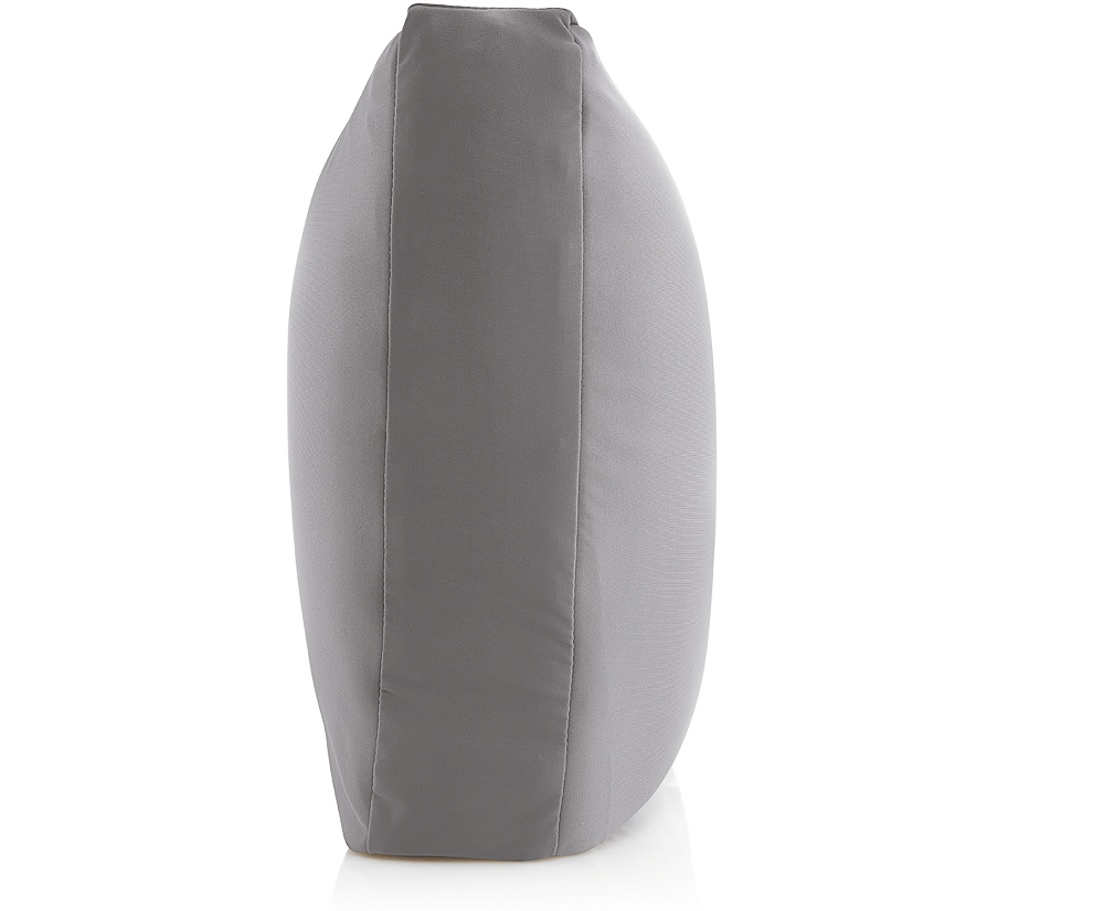 360 - BEDMIC-MED-DarkGrey - Husband Pillow