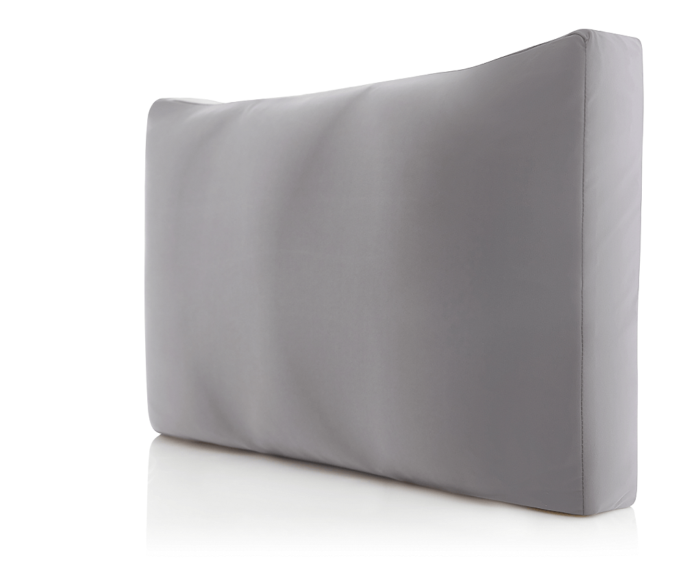 360 - BEDMIC-MED-DarkGrey - Husband Pillow