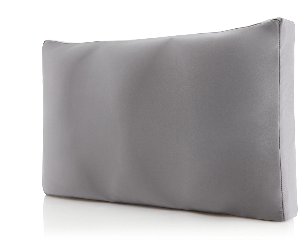 360 - BEDMIC-MED-DarkGrey - Husband Pillow