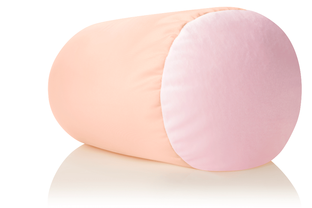 360 - MIC-ROLL-CreamPeach - Husband Pillow