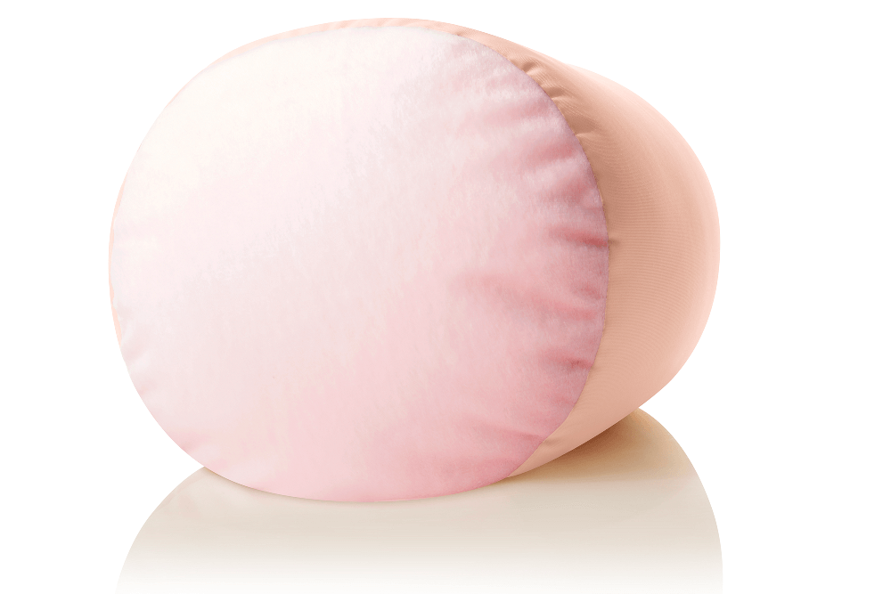 360 - MIC-ROLL-CreamPeach - Husband Pillow