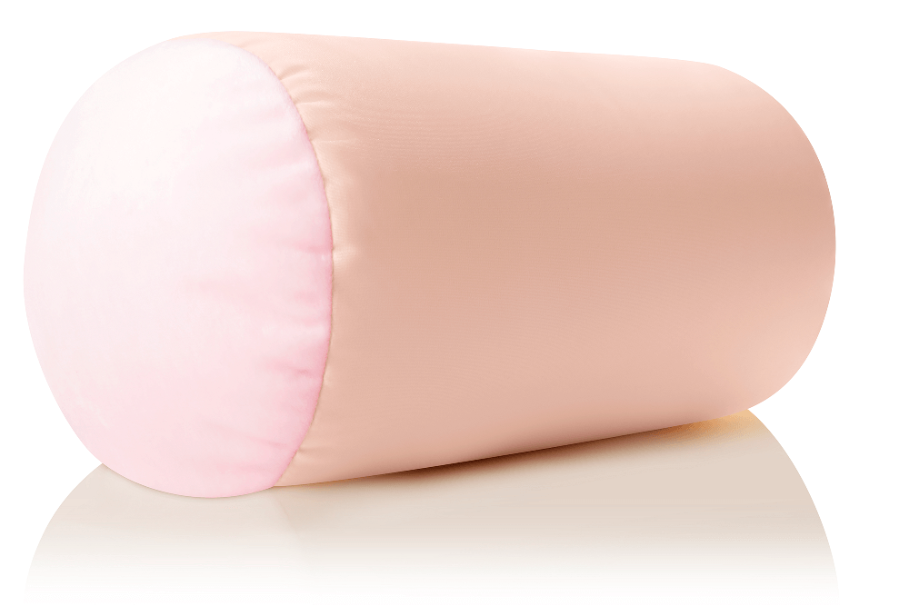 360 - MIC-ROLL-CreamPeach - Husband Pillow