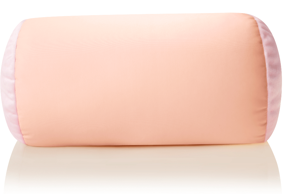 360 - MIC-ROLL-CreamPeach - Husband Pillow