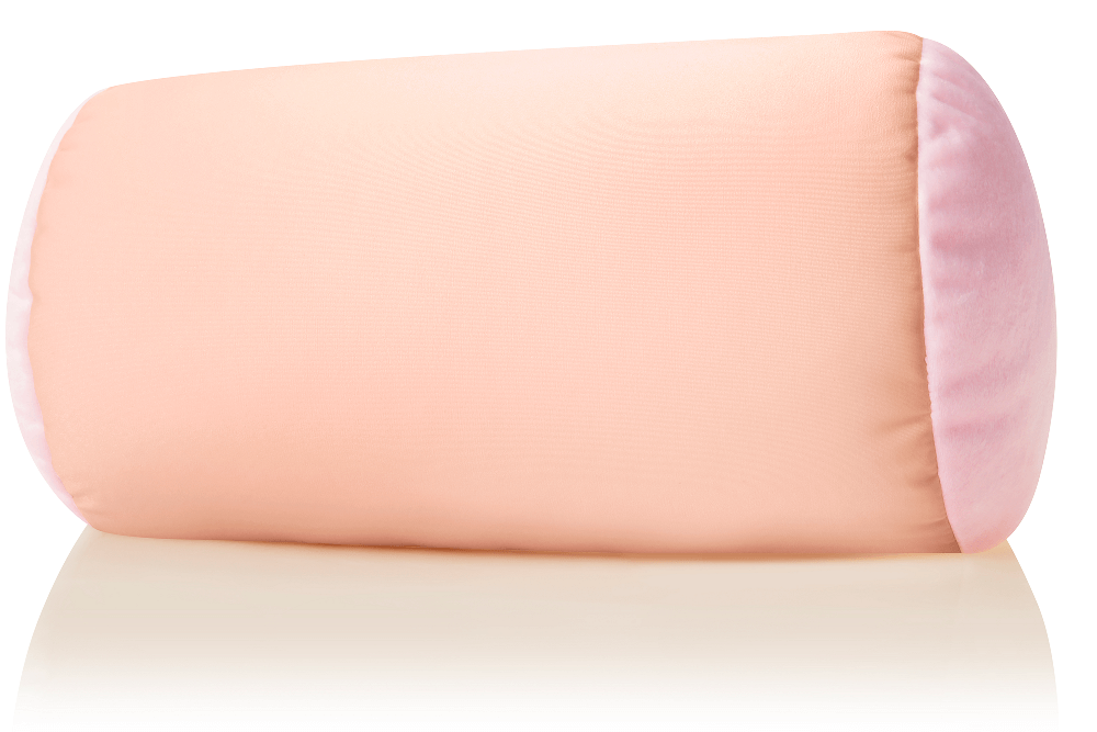 360 - MIC-ROLL-CreamPeach - Husband Pillow