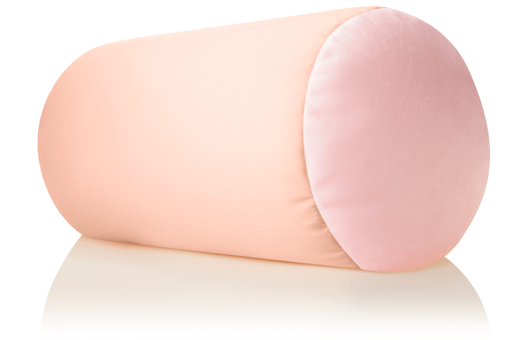 360 - MIC-ROLL-CreamPeach - Husband Pillow