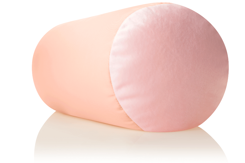 360 - MIC-ROLL-CreamPeach - Husband Pillow
