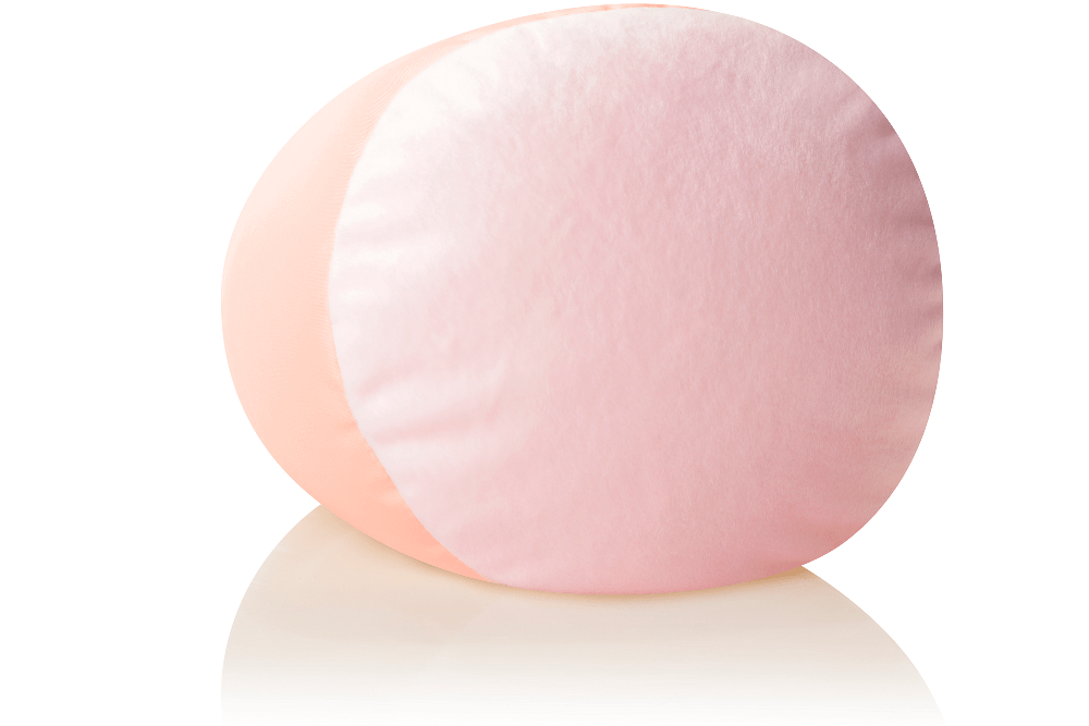 360 - MIC-ROLL-CreamPeach - Husband Pillow
