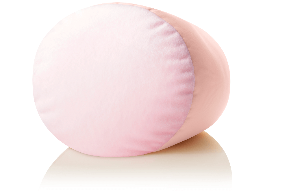 360 - MIC-ROLL-CreamPeach - Husband Pillow