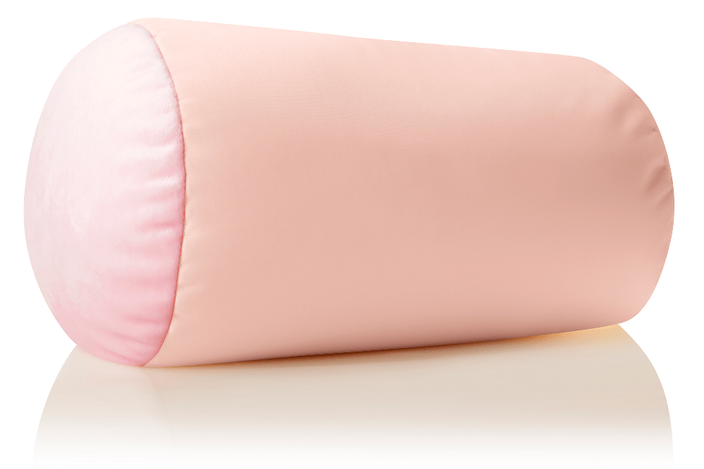 360 - MIC-ROLL-CreamPeach - Husband Pillow