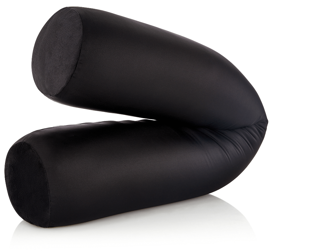 360 - MIC-LGROLL-COV-BLK - Husband Pillow