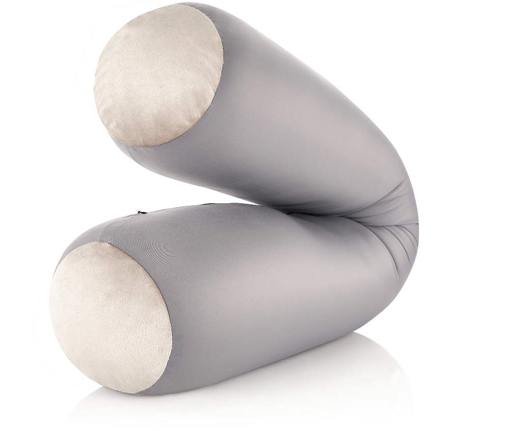 360 - MIC-LGROLL-COV-StonGrey - Husband Pillow