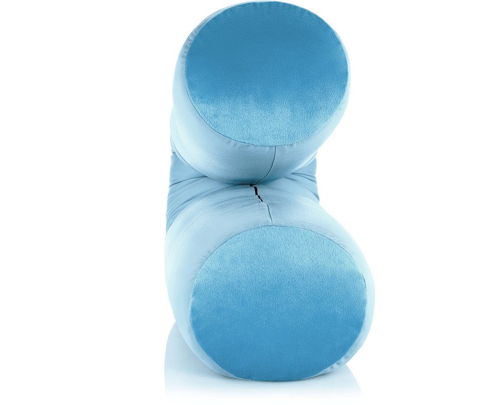 360 - MIC-LGROLL-SWBBlue - Husband Pillow