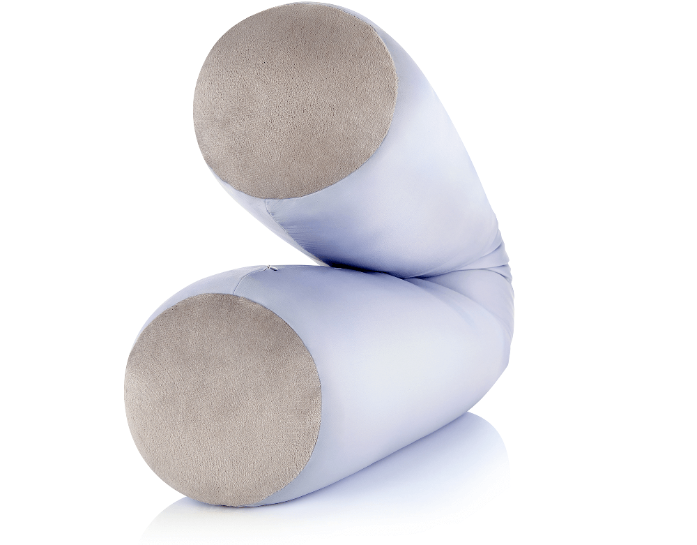 360 - MIC-LGROLL-SLVR-MST - Husband Pillow