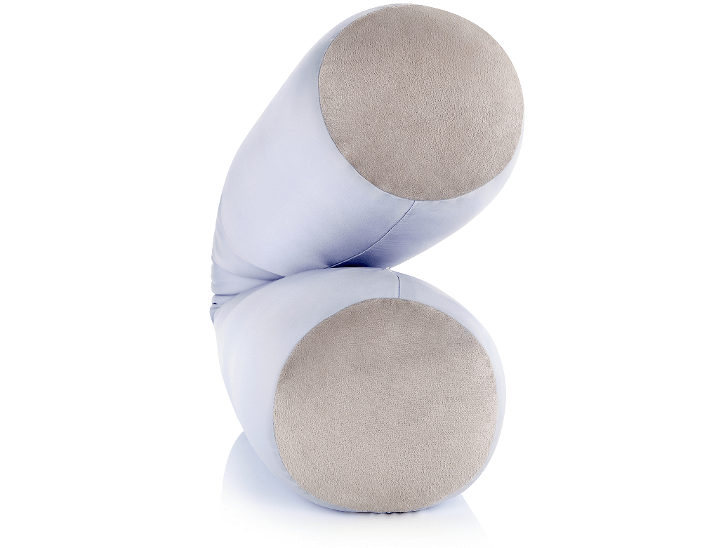 360 - MIC-LGROLL-SLVR-MST - Husband Pillow