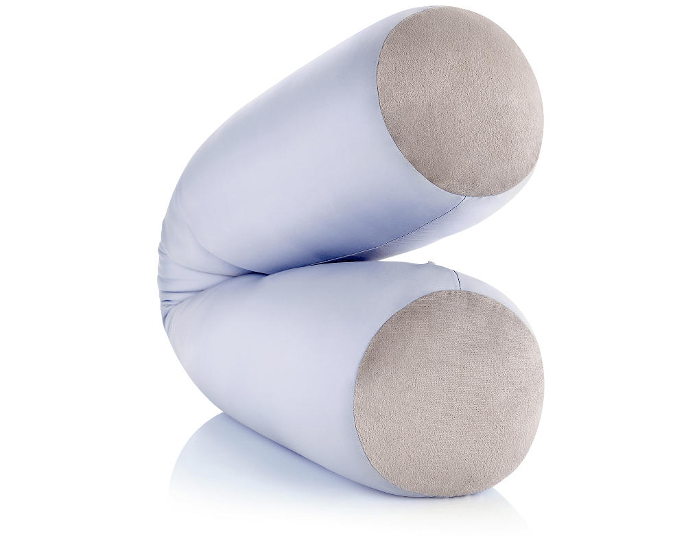 360 - MIC-LGROLL-SLVR-MST - Husband Pillow