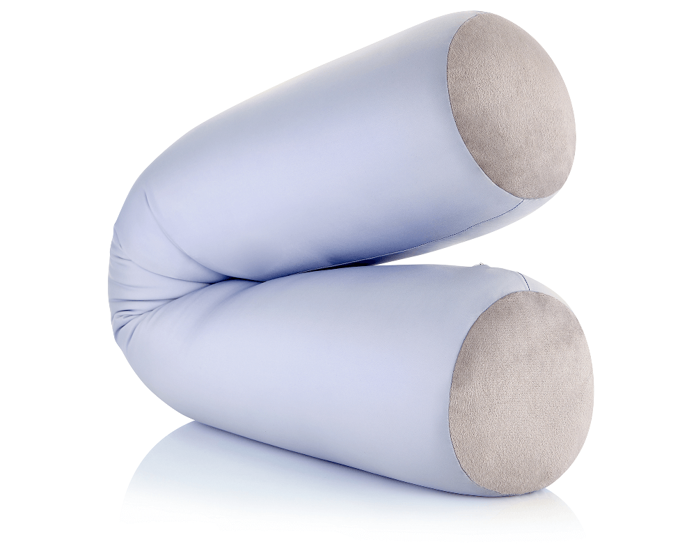 360 - MIC-LGROLL-SLVR-MST - Husband Pillow