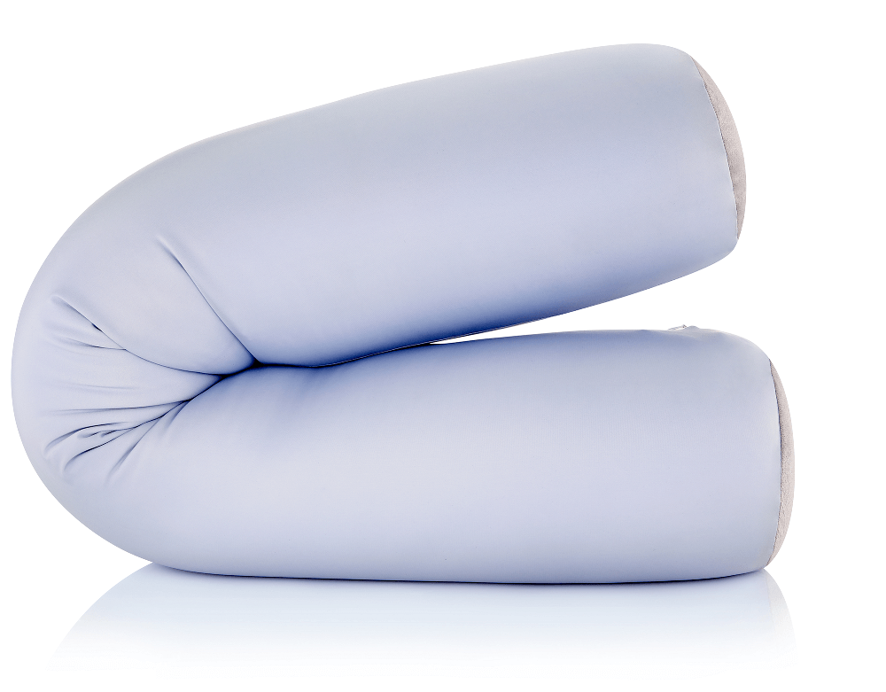 360 - MIC-LGROLL-SLVR-MST - Husband Pillow