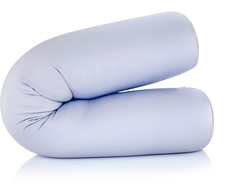 360 - MIC-LGROLL-SLVR-MST - Husband Pillow