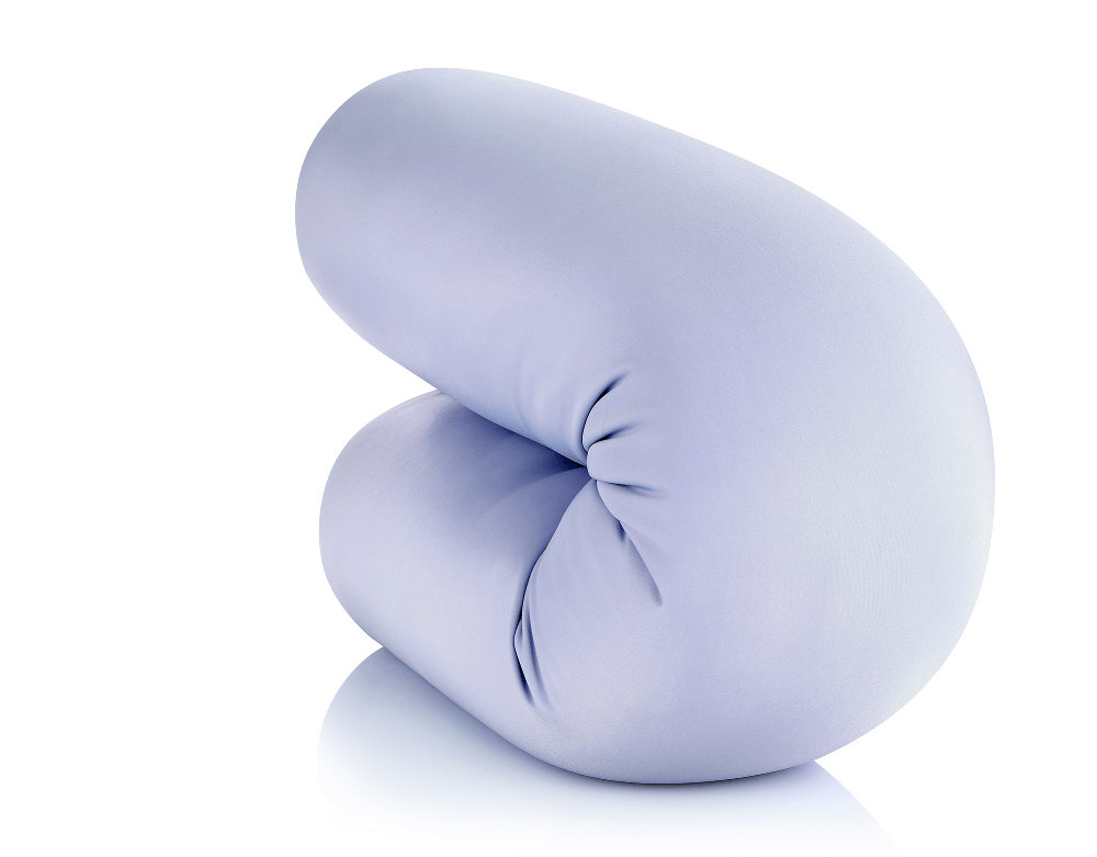 360 - MIC-LGROLL-SLVR-MST - Husband Pillow