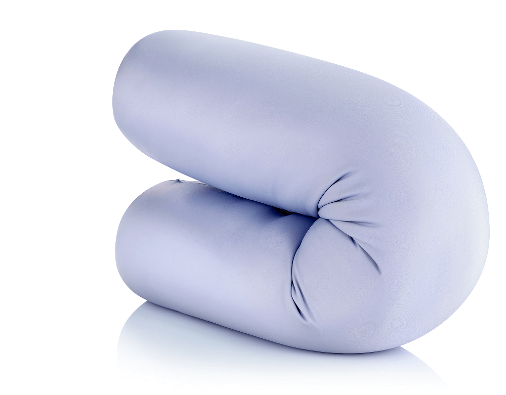 360 - MIC-LGROLL-SLVR-MST - Husband Pillow