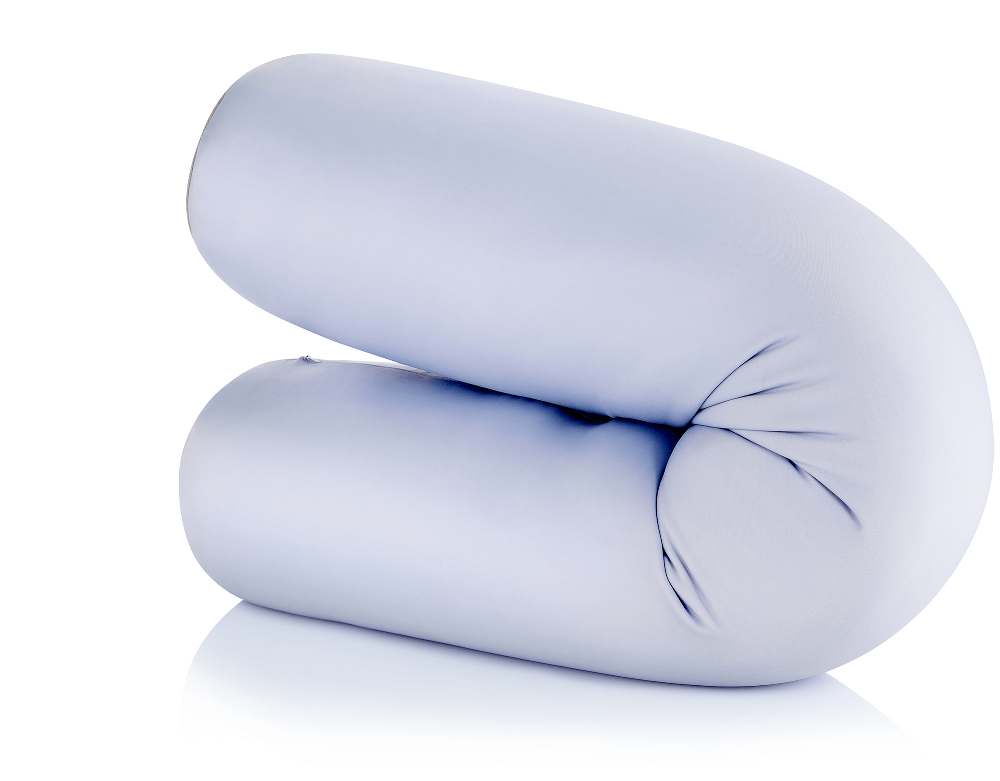 360 - MIC-LGROLL-SLVR-MST - Husband Pillow