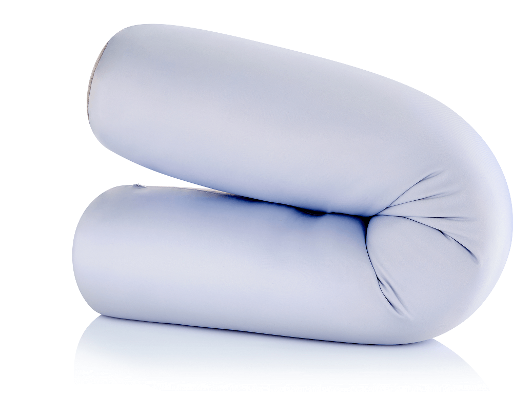 360 - MIC-LGROLL-SLVR-MST - Husband Pillow